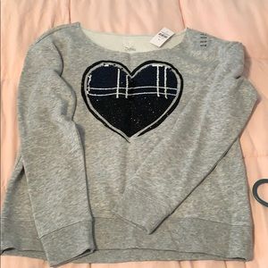 Justice Girls sweatshirt size 14/16 new